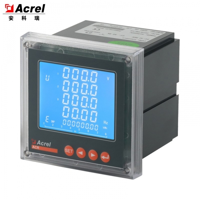 安科瑞ACR230ELH嵌入式三相諧波電能表多次諧波測(cè)量網(wǎng)口